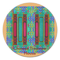 Chinese Treasure House Stickers