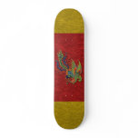 Chinese Wealthy Peacock Tattoo skateboards