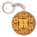 Chinese Wedding Double Happiness Sticker (v1) keychains