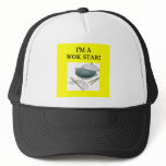 chinese wok cooking hats