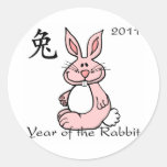 Chinese Year of the Rabbit 2011 Stickers