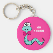 Chinese Year of the Snake Fun Gift Keychain