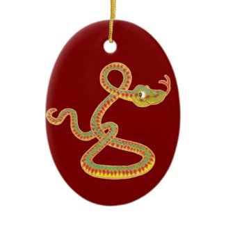 Chinese Year of the Snake Ornament