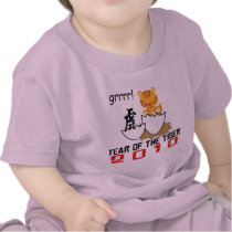 Chinese Year of The Tiger 2010 Baby T Shirt