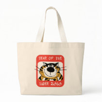 Chinese Year of The Tiger 2010 Canvas Bag