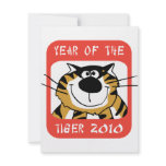 Chinese Year of The Tiger 2010 invitations