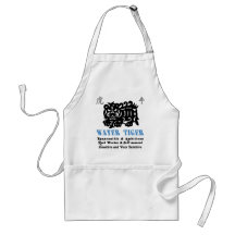 Chinese Year of The Water Tiger 1962 Gift Apron