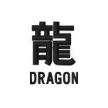 Chinese Zodiac Dragon Character embroidered shirts