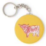 Chinese Zodiac Ox Key Chain keychains