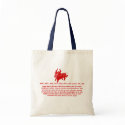 CHINESE ZODIAC OX PAPERCUT ILLUSTRATION bags