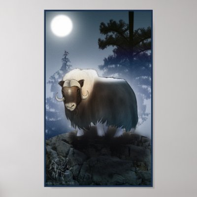 Chinese Zodiac Ox Poster by carnivalcat