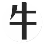 Chinese Zodiac - Ox stickers