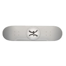 Chinese Zodiac Pisces Skateboard