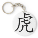 Chinese Zodiac - Tiger keychains
