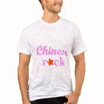 Chineses Rock - Cute Pink t-shirts
