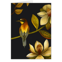 Chinoiserie Birds IV - Greeting Card