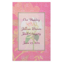 Chinoiserie WEDDING Program Flyer Design