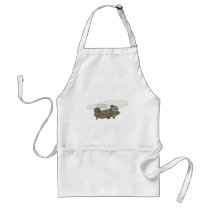 Chinook Camouflage Helicopter Cartoon Apron