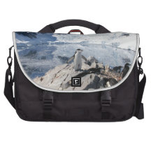 Chinstrap Penguins in Antarctica Laptop Bag