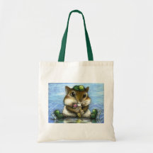 Chipmunk Canvas Bags
