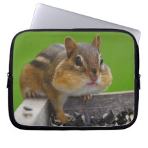 chipmunk laptop computer sleeve
