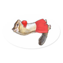 Chipmunk photo　(12) sticker