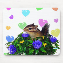Chipmunk photo　(4)　type1 マウスパッド