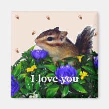 Chipmunk photo　(4)　type1 マグネット