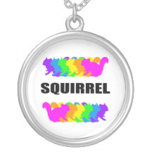 Chipmunk , Squirrel Necklace