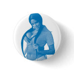 Chipotle Girl Button