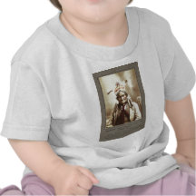 Chiricahua Apache Indian Leader Geronimo Portrait T-shirt
