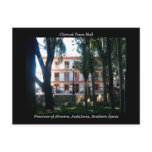 Chirivel Town Hall postcard - Almeria, Spain
