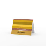 Chiropractic Golden Stripe Design Greeting Cards
