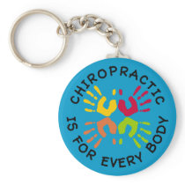 Chiropractic Is For Every Body Keychain