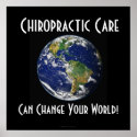 Chiropractic Poster: Can Change Your World BIG BIG posters