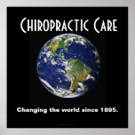 Chiropractic Poster: Changing the World Since 1895