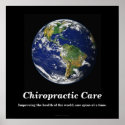 Chiropractic Poster: Improving the World's Health posters