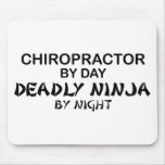Chiropractor Deadly Ninja by Night mousepads