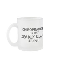 Chiropractor Deadly Ninja by Night Mugs