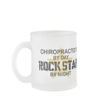 Chiropractor Rock Star by Night Coffee Mug