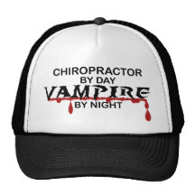 Chiropractor Vampire by Night Mesh Hats