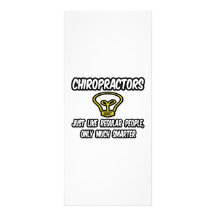 Chiropractors...Regular People, Only Smarter Rack Card Template