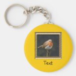 Chirpy Robin Key Chain