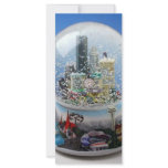 Chistmas Snow Globe Rack Card