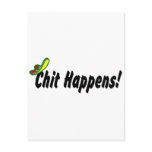 Chit Happens! Postcards