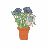Chives embroidered shirts