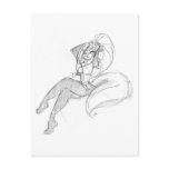 Chloe Bored 05 postcards