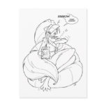 Chloe Crispy Clevage postcards