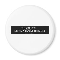 CHLORINE NEEDED/BIG BANG THEORY/COLD WORLD FRIDGE MAGNETS