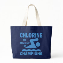 Chlorine The Breakfast of Champions Tote Bags